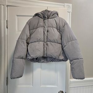 Zara water repellent puffer